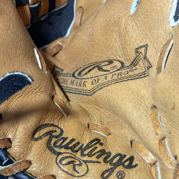 Rawlings 11 Inch PP11TB Leather Youth Baseball Glove Right Hand Throw RHT - Picture 11 of 12